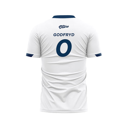 CSU Monterey Bay - NCAA Men's Soccer : Jerry Godfryd - White Soccer Jersey-1