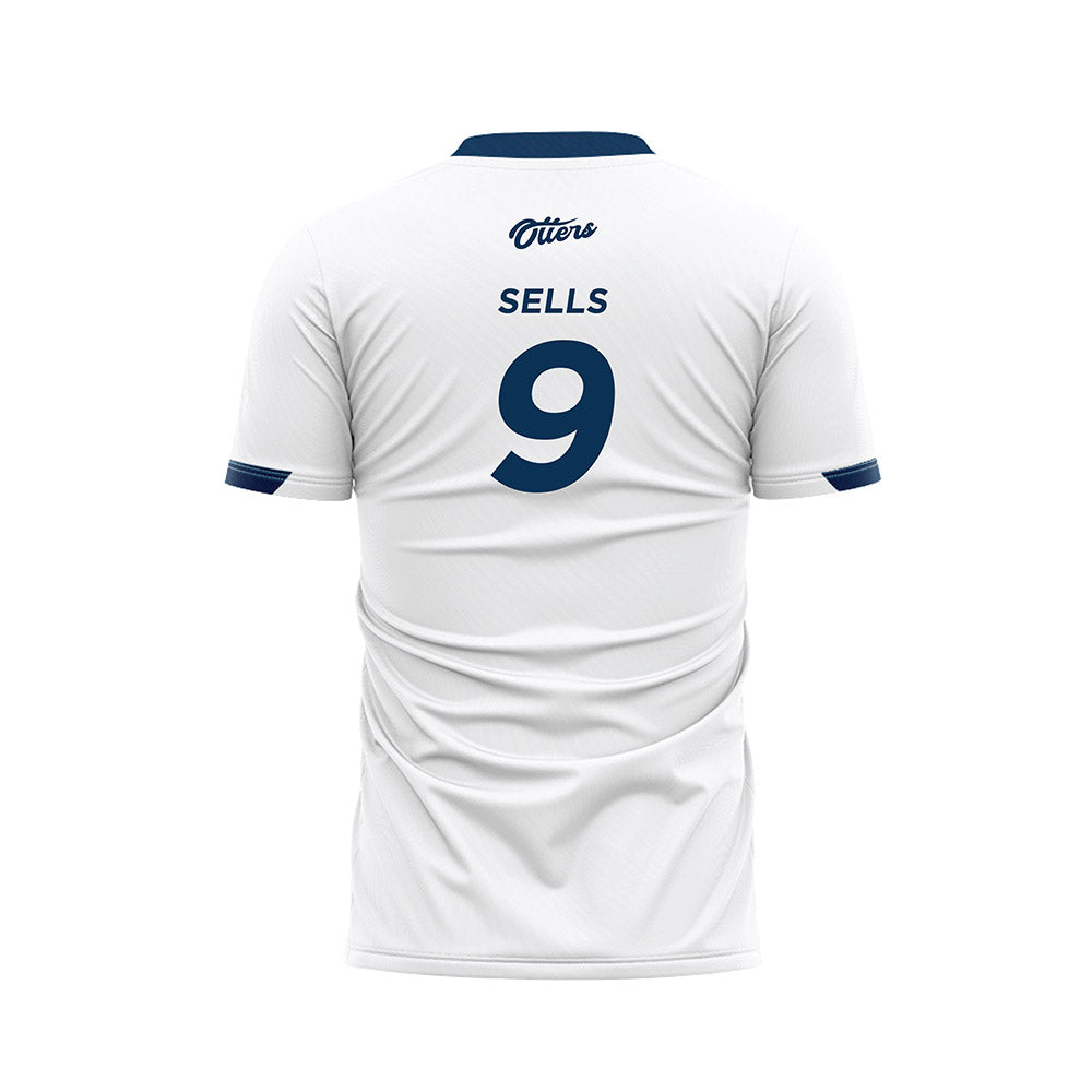 CSU Monterey Bay - NCAA Men's Soccer : Sylas Sells - White Soccer Jersey-1