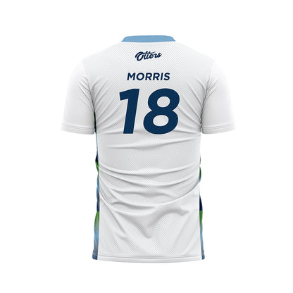 CSU Monterey Bay - NCAA Women's Soccer : Nichole Morris - White Soccer Jersey-1
