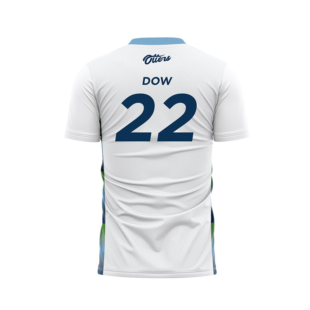 CSU Monterey Bay - NCAA Women's Soccer : Juliana Dow - White Soccer Jersey-1