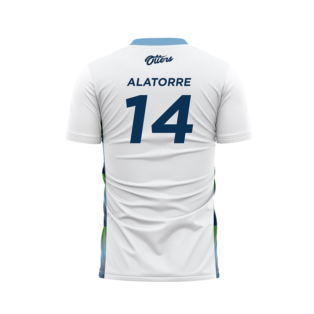 CSU Monterey Bay - NCAA Women's Soccer : Tallulah Alatorre - White Soccer Jersey-1