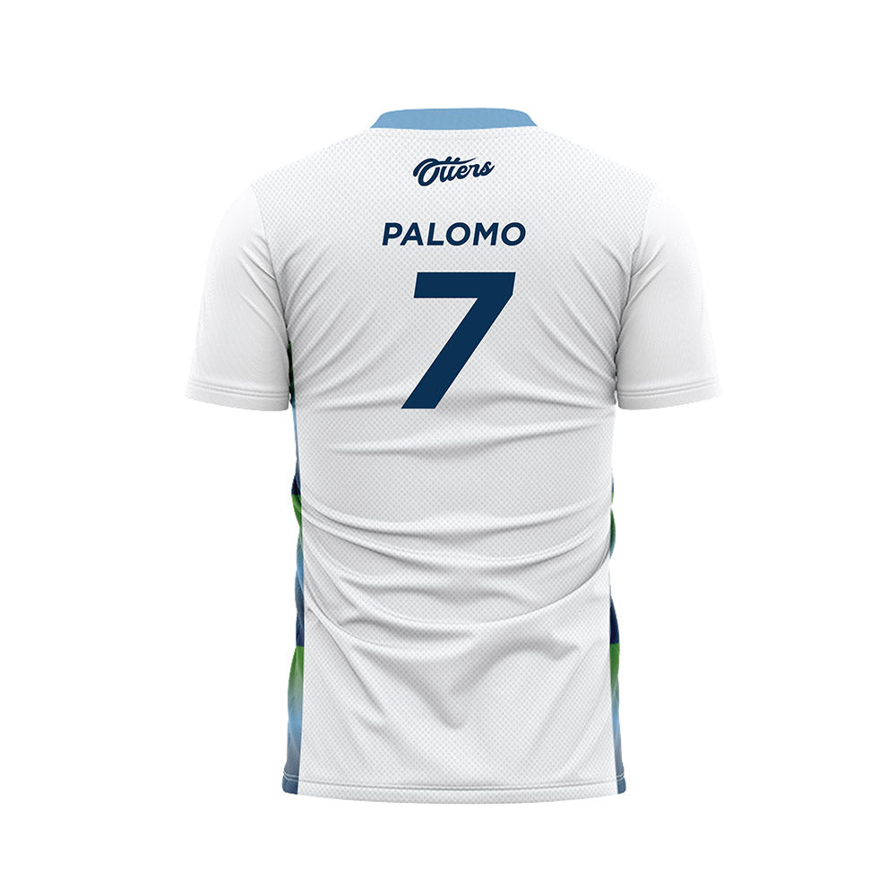 CSU Monterey Bay - NCAA Women's Soccer : Ariana Palomo - White Soccer Jersey-1