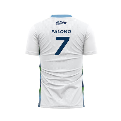 CSU Monterey Bay - NCAA Women's Soccer : Ariana Palomo - White Soccer Jersey-1