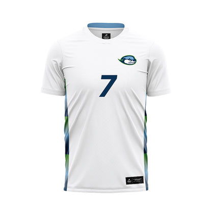 CSU Monterey Bay - NCAA Women's Soccer : Ariana Palomo - White Soccer Jersey-0