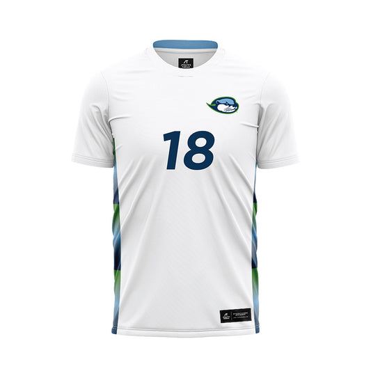 CSU Monterey Bay - NCAA Women's Soccer : Nichole Morris - White Soccer Jersey-0