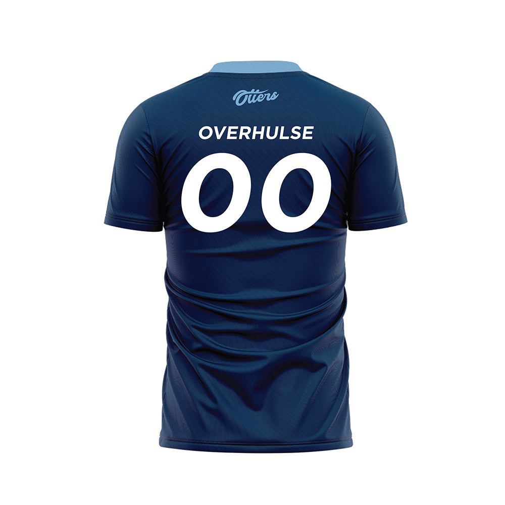 CSU Monterey Bay - NCAA Women's Soccer : Ella Overhulse - Navy Soccer Jersey-1
