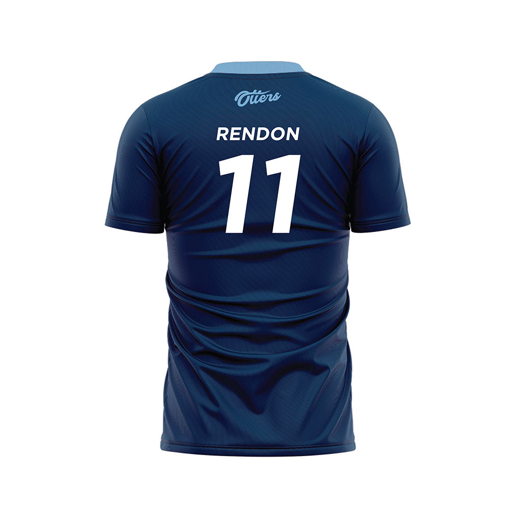 CSU Monterey Bay - NCAA Women's Soccer : Tiger Rendon - Navy Soccer Jersey-1