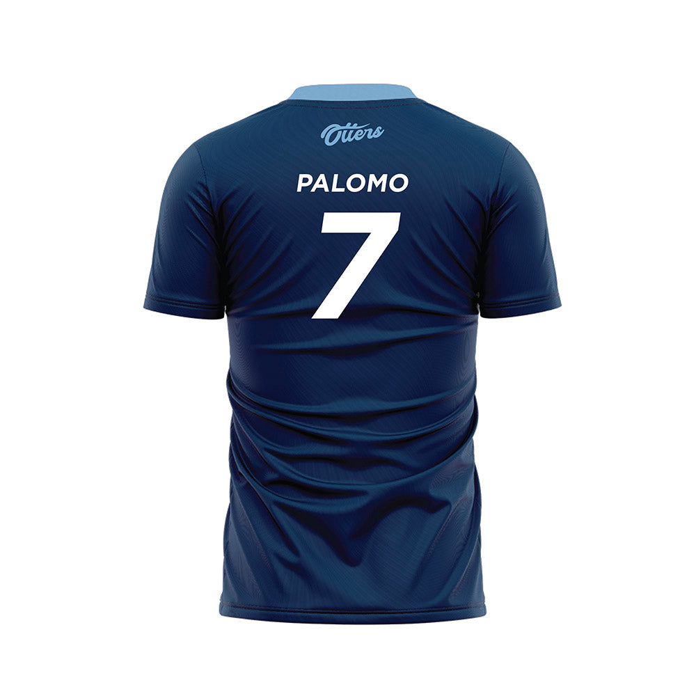 CSU Monterey Bay - NCAA Women's Soccer : Ariana Palomo - Navy Soccer Jersey-1