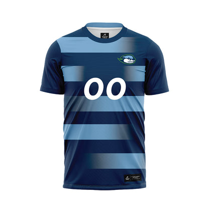 CSU Monterey Bay - NCAA Women's Soccer : Ella Overhulse - Navy Soccer Jersey-0