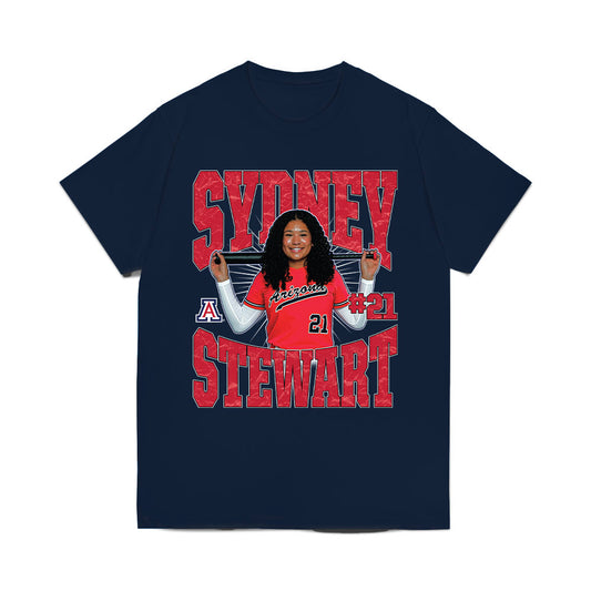 Arizona - NCAA Softball : Sydney Stewart - Collage Comfort Colors T-Shirt-0