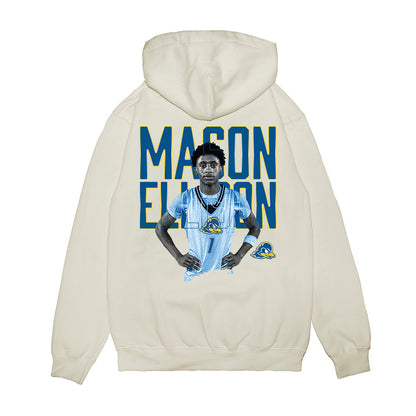 Delaware - NCAA Men's Basketball : Mason Ellison - Collage Premium Hooded Sweatshirt-1