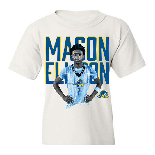 Delaware - NCAA Men's Basketball : Mason Ellison - Collage Youth T-Shirt-0