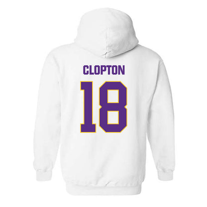 LSU - NCAA Softball : Tatum Clopton - Classic Shersey Hooded Sweatshirt-1