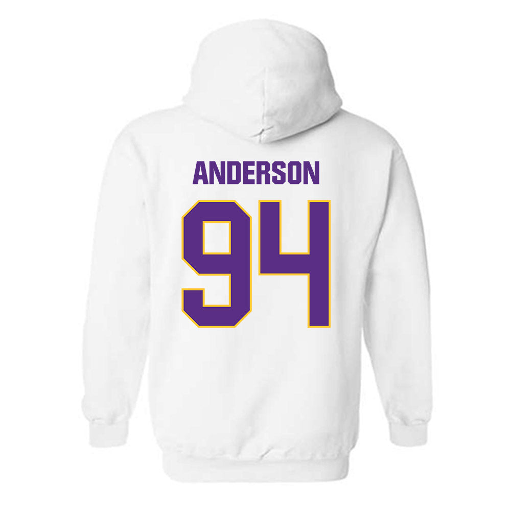 LSU - NCAA Football : Richard Anderson - Classic Shersey Hooded Sweatshirt-1