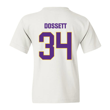 LSU - NCAA Football : Mason Dossett - Classic Shersey Youth T-Shirt-1