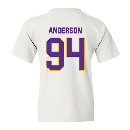 LSU - NCAA Football : Richard Anderson - Classic Shersey Youth T-Shirt-1