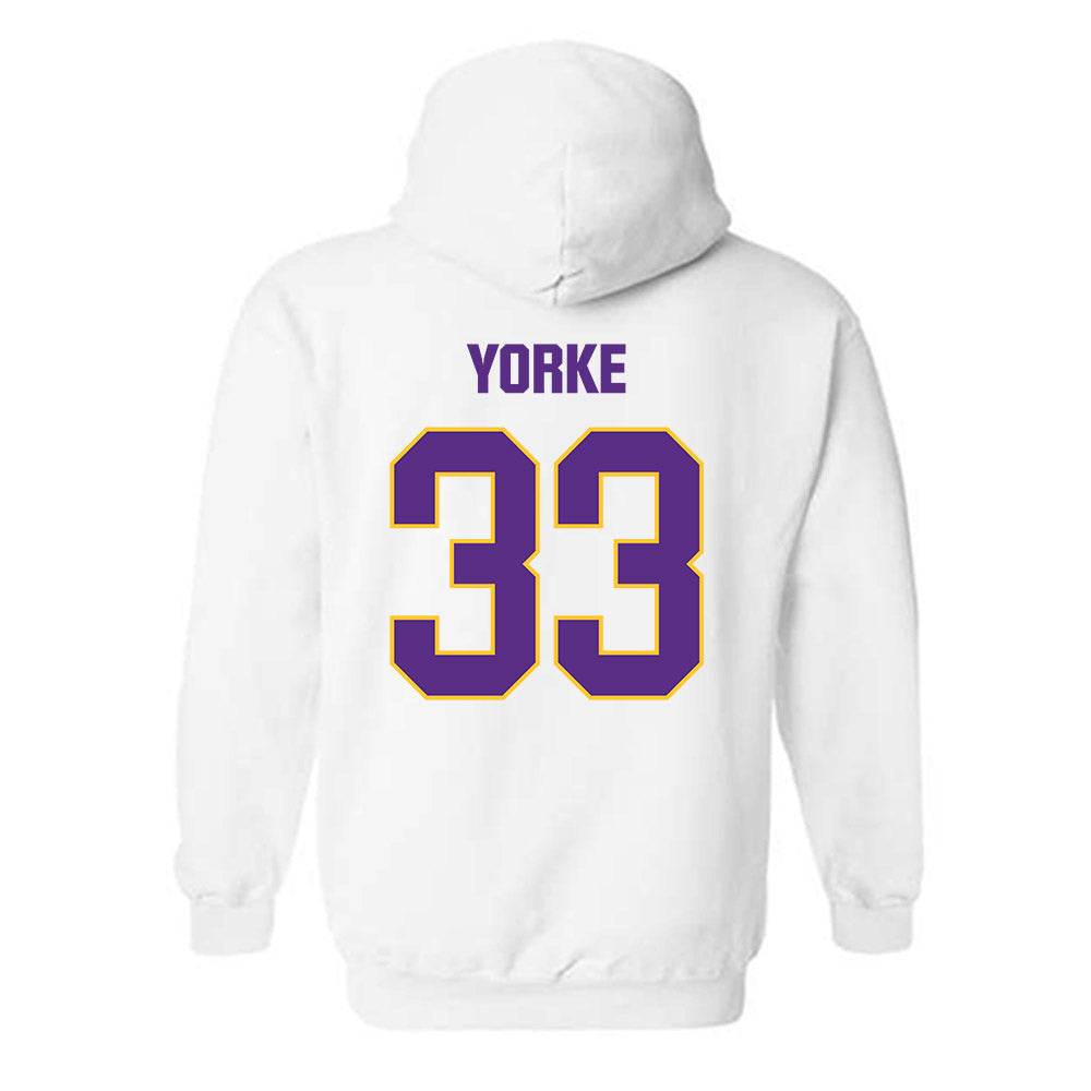 LSU - NCAA Baseball : Zach Yorke - Classic Shersey Hooded Sweatshirt-1
