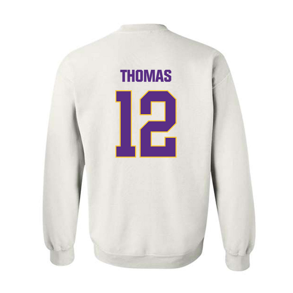 LSU - NCAA Football : Malachi Thomas - Classic Shersey Crewneck Sweatshirt-1
