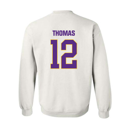 LSU - NCAA Football : Malachi Thomas - Classic Shersey Crewneck Sweatshirt-1