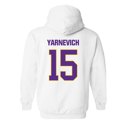 LSU - NCAA Women's Basketball : Meghan Yarnevich - Classic Shersey Hooded Sweatshirt-1