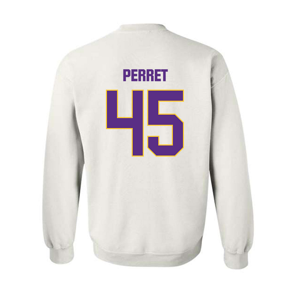 LSU - NCAA Football : Sean Perret - Classic Shersey Crewneck Sweatshirt-1