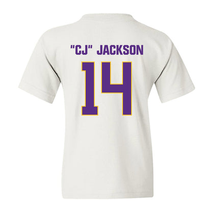 LSU - NCAA Football : Christopher "CJ" Jackson - Classic Shersey Youth T-Shirt-1