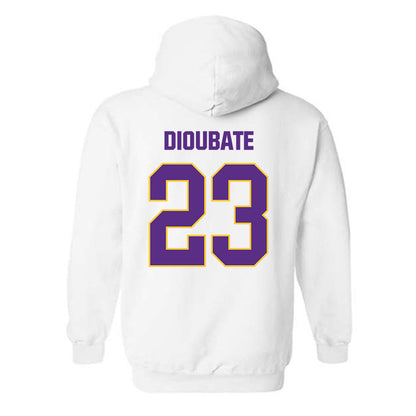 LSU - NCAA Men's Basketball : Mouhamed Dioubate - Classic Shersey Hooded Sweatshirt-1