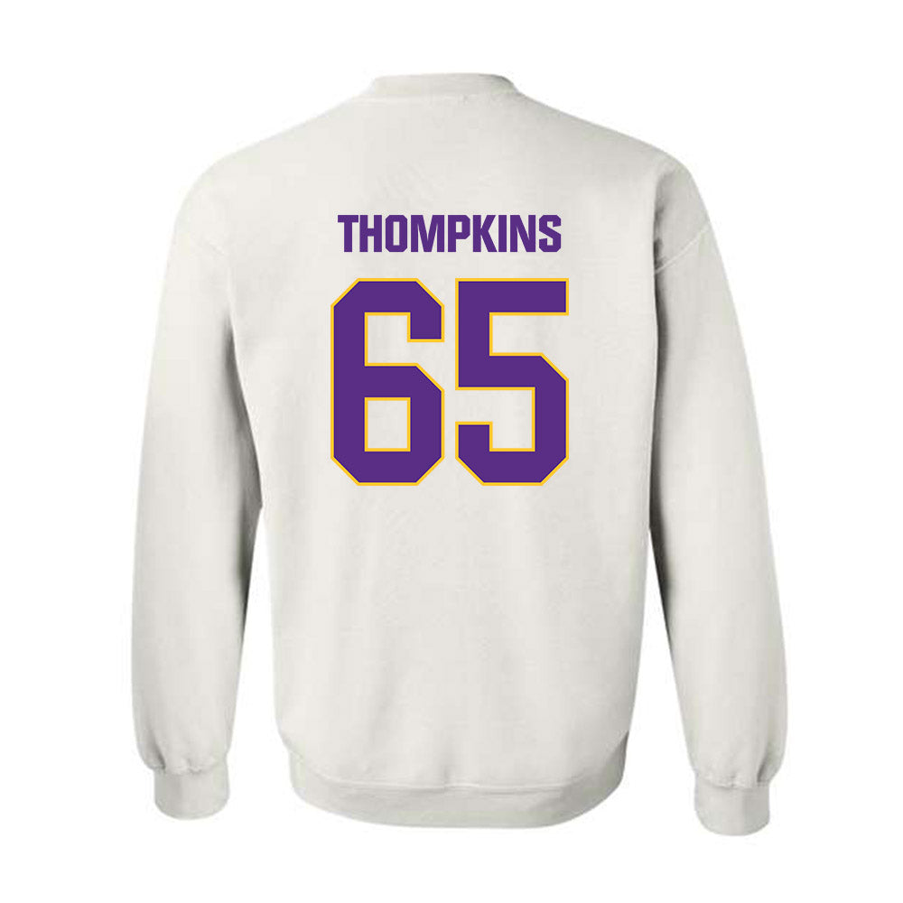 LSU - NCAA Football : Sean Thompkins - Classic Shersey Crewneck Sweatshirt-1