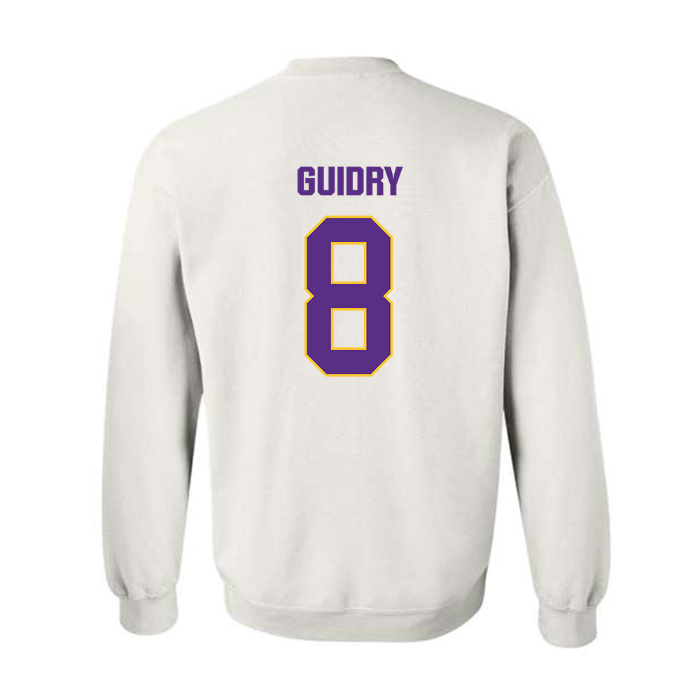 LSU - NCAA Baseball : Gavin Guidry - Classic Shersey Crewneck Sweatshirt-1