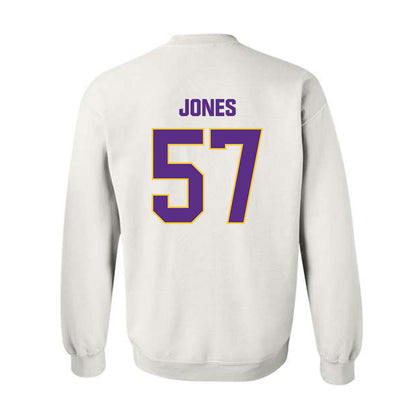 LSU - NCAA Football : Jakolby Jones - Classic Shersey Crewneck Sweatshirt-1