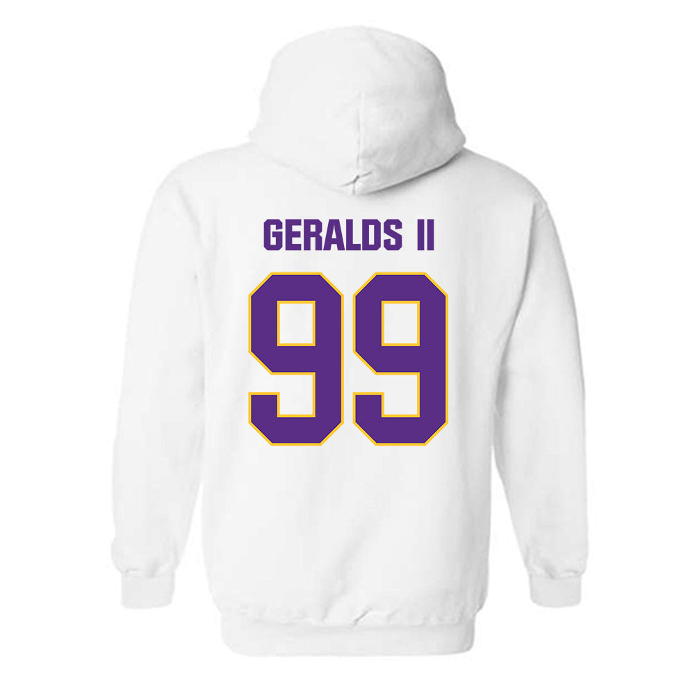 LSU - NCAA Football : Daverin Geralds II - Classic Shersey Hooded Sweatshirt-1