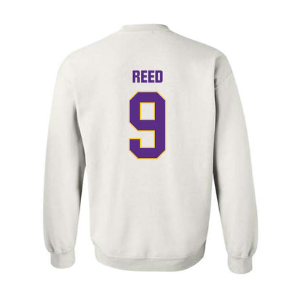 LSU - NCAA Men's Basketball : Jalen Reed - Classic Shersey Crewneck Sweatshirt-1
