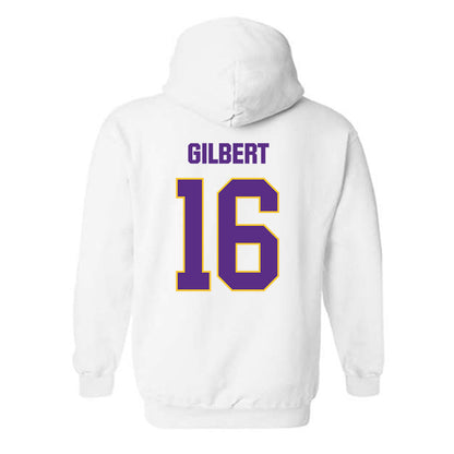 LSU - NCAA Women's Basketball : Kailyn Gilbert - Classic Shersey Hooded Sweatshirt-1