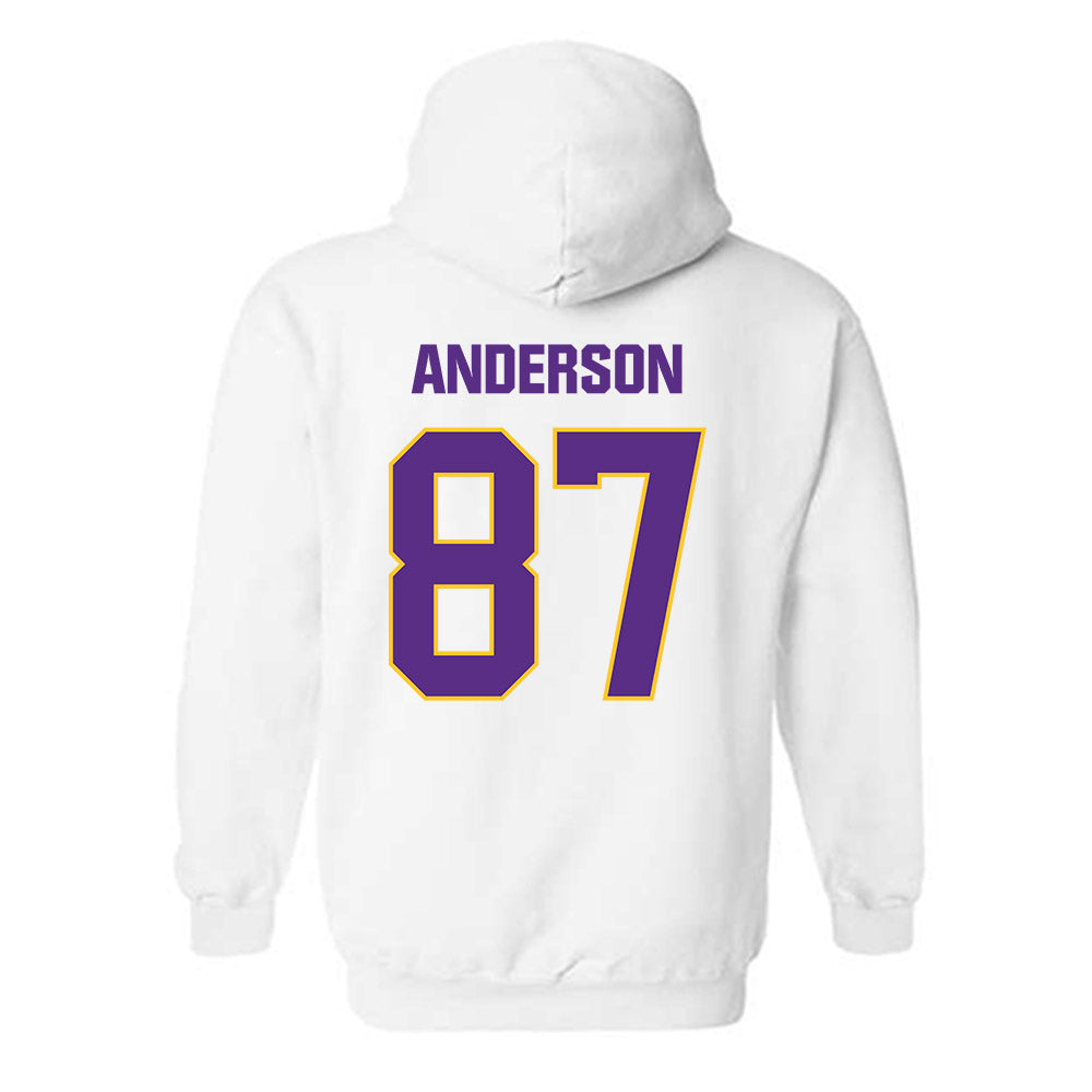 LSU - NCAA Football : JC Anderson - Classic Shersey Hooded Sweatshirt-1