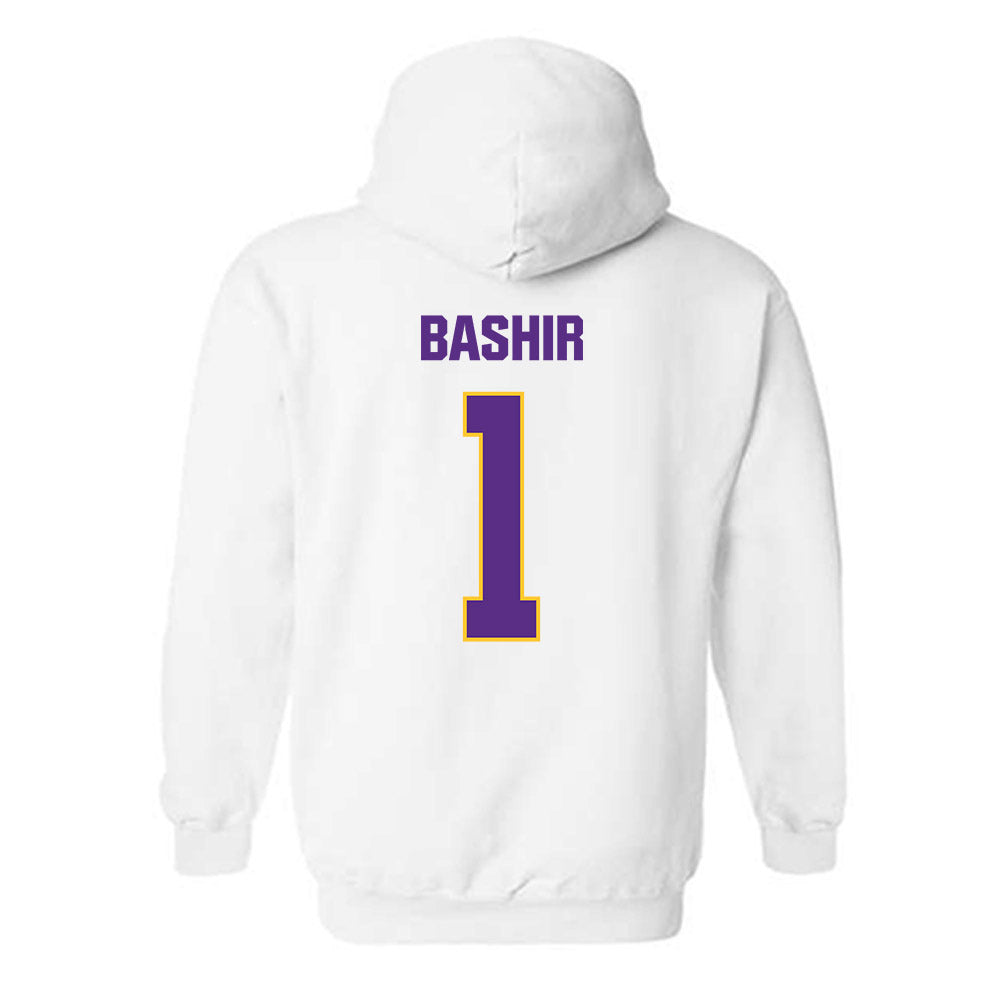LSU - NCAA Men's Basketball : Abdi Bashir - Classic Shersey Hooded Sweatshirt-1