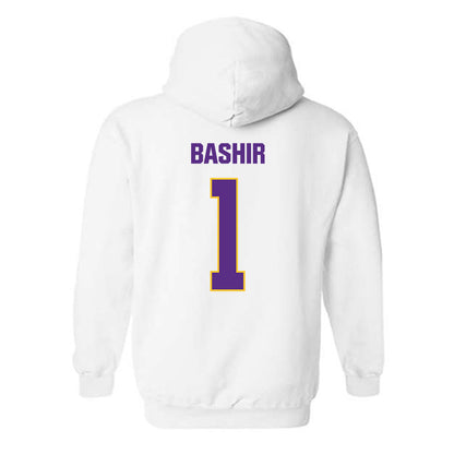 LSU - NCAA Men's Basketball : Abdi Bashir - Classic Shersey Hooded Sweatshirt-1