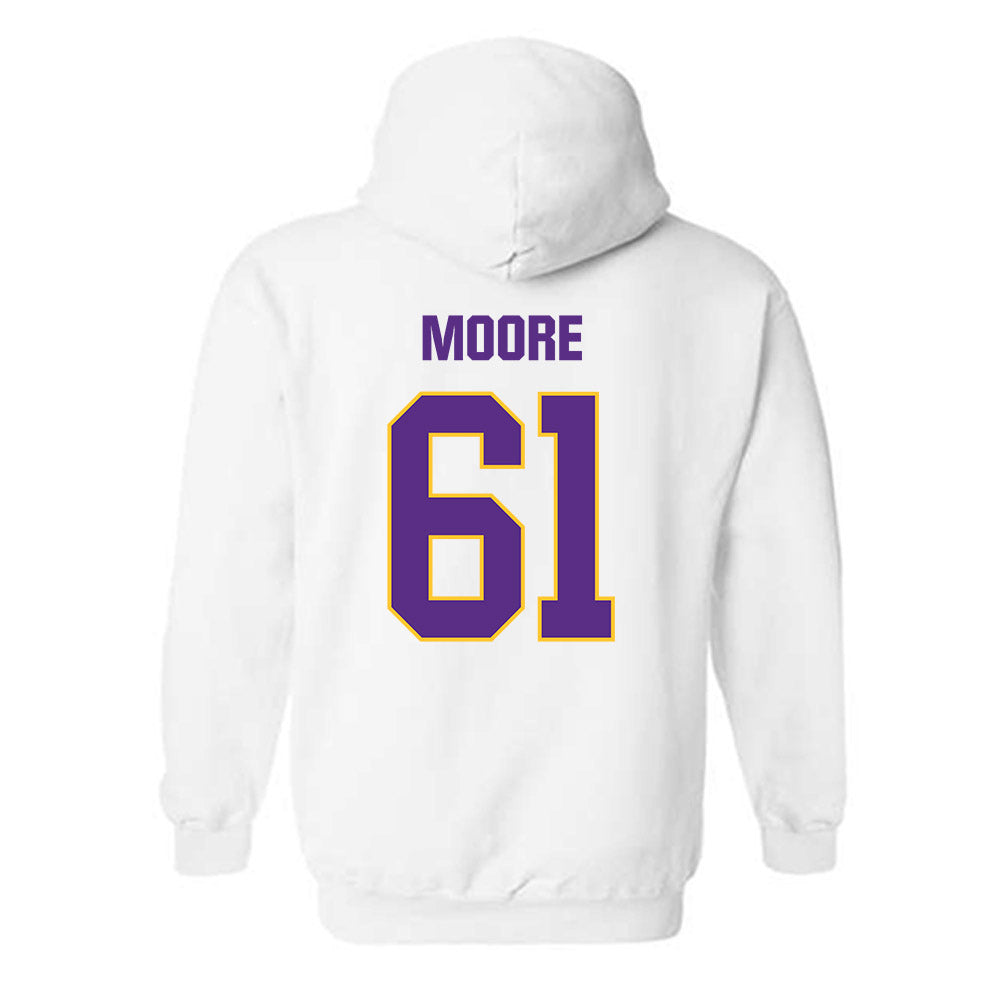 LSU - NCAA Football : Braelin Moore - Classic Shersey Hooded Sweatshirt-1