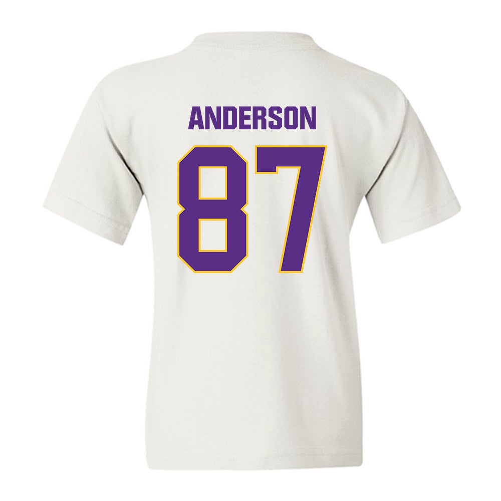 LSU - NCAA Football : JC Anderson - Classic Shersey Youth T-Shirt-1