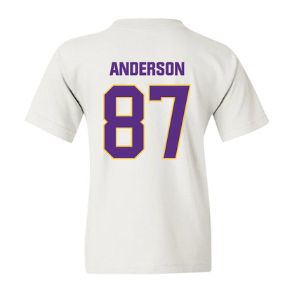 LSU - NCAA Football : JC Anderson - Classic Shersey Youth T-Shirt-1