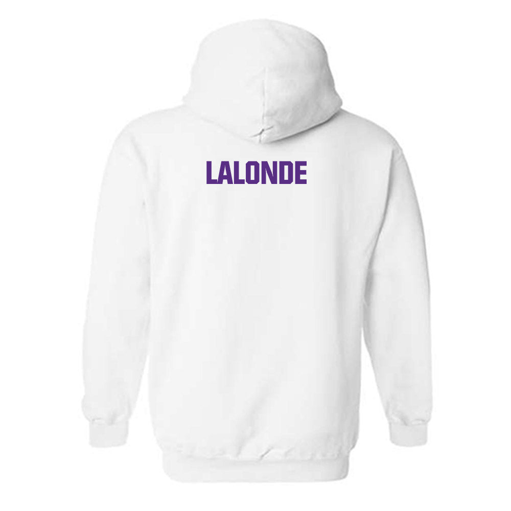LSU - NCAA Women's Swimming & Diving : Morgan Lalonde - Classic Shersey Hooded Sweatshirt-1