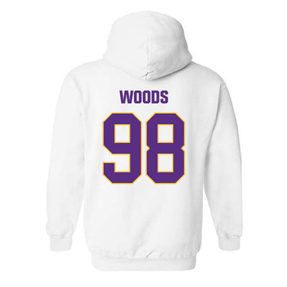 LSU - NCAA Football : Achilles Woods - Classic Shersey Hooded Sweatshirt-1