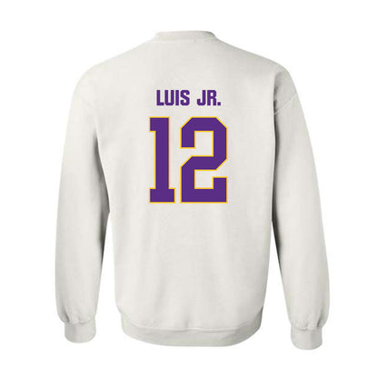 LSU - NCAA Men's Basketball : RJ Luis Jr. - Classic Shersey Crewneck Sweatshirt-1