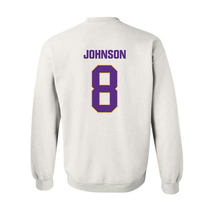 LSU - NCAA Football : Jujuan Johnson - Classic Shersey Crewneck Sweatshirt-1