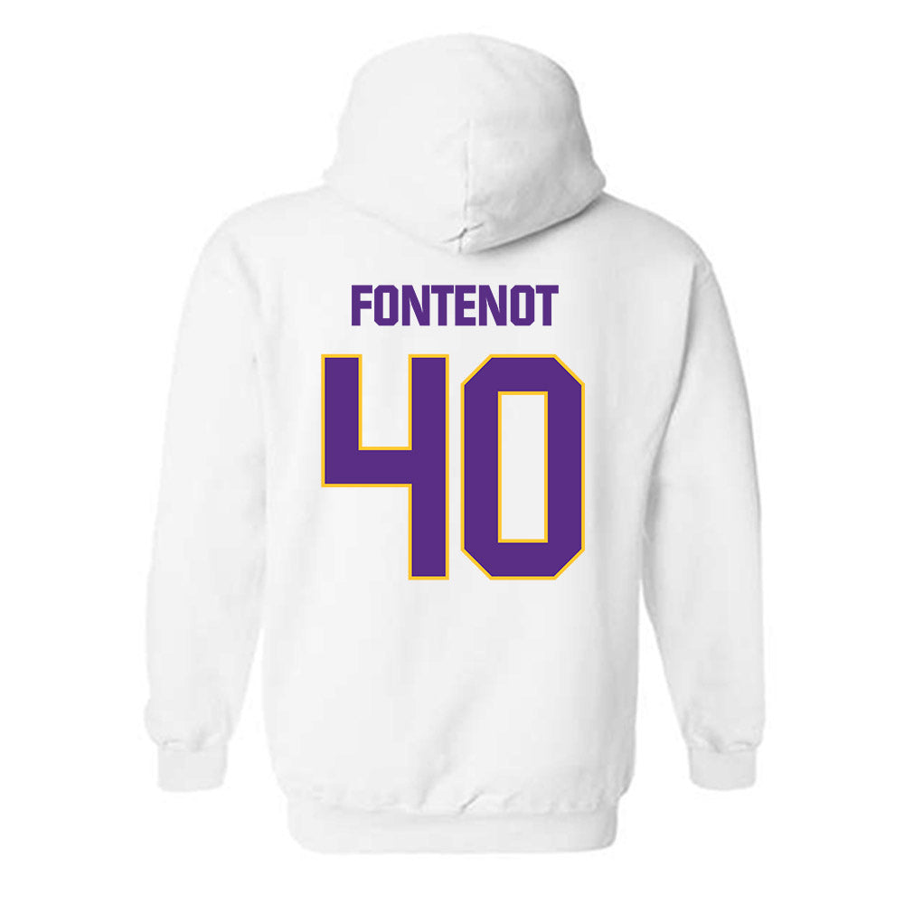 LSU - NCAA Baseball : Grant Fontenot - Classic Shersey Hooded Sweatshirt-1