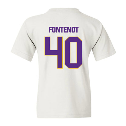LSU - NCAA Baseball : Grant Fontenot - Classic Shersey Youth T-Shirt-1