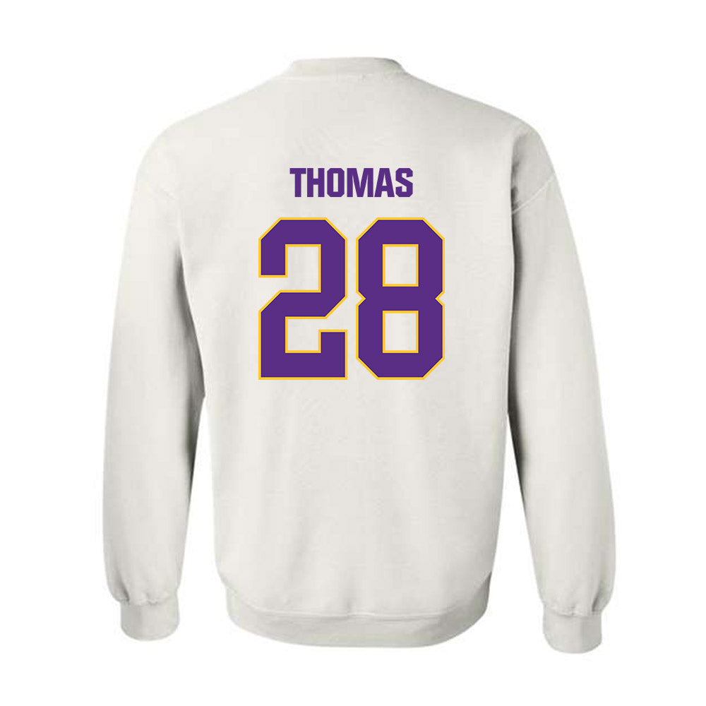 LSU - NCAA Football : Jhase Thomas - Classic Shersey Crewneck Sweatshirt-1