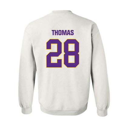 LSU - NCAA Football : Jhase Thomas - Classic Shersey Crewneck Sweatshirt-1