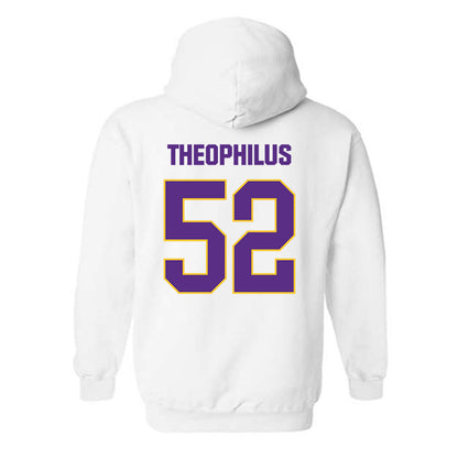LSU - NCAA Baseball : Zion Theophilus - Classic Shersey Hooded Sweatshirt-1