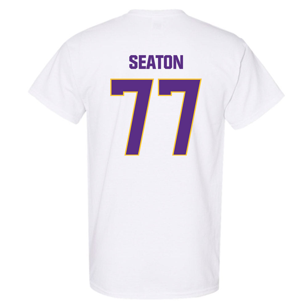 LSU - NCAA Football : Jordan Seaton - Classic Shersey T-Shirt-1