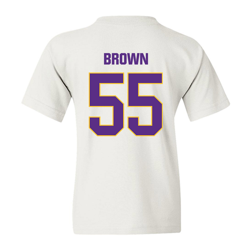 LSU - NCAA Football : Lamar Brown - Classic Shersey Youth T-Shirt-1